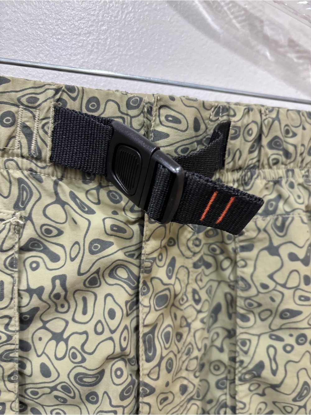 Howler Brothers Olive Green Patterned Athletic Shorts - Picture 3 of 12